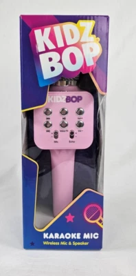 NUEVO Kidz Bop Karaoke Rosa Micrófono Move2Play Inalámbrico Micrófono y Altavoz Canta Foto 1 de 4