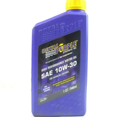 Engine Oil Royal Purple Synthetic  SAE 10W-30  "1 Quart" - Изображение 1 из 2