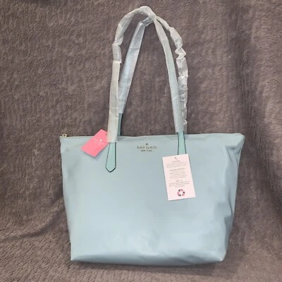 Kate Spade Kitt The Little Better Nylon Large Top Zip Avalon Mis Tote K6031 New! - Image 1 of 4