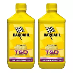 2 Litri Bardahl Bardhal T&D 75W90 Olio Trasmissione Cambio Differenziale GL4 GL5 - Bild 1 von 3