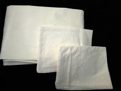 JUEGO EDREDÓN COMPLETO/QUEEN CÍRCULOS BORDADOS BLANCOS IKEA EMILIA (3P) Foto 1 de 4