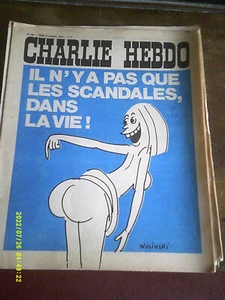 CHARLIE HEBDO DE 1972 A 1978 6 NUMEROS COUVERTURES WOLINSKI - Imagen 1 de 6