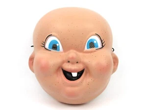 KILLER HAPPY DEATH DAY 2U VACUFORM COSTUME BABY MASK FRECKLES TRICK OR TREAT  - Picture 1 of 3