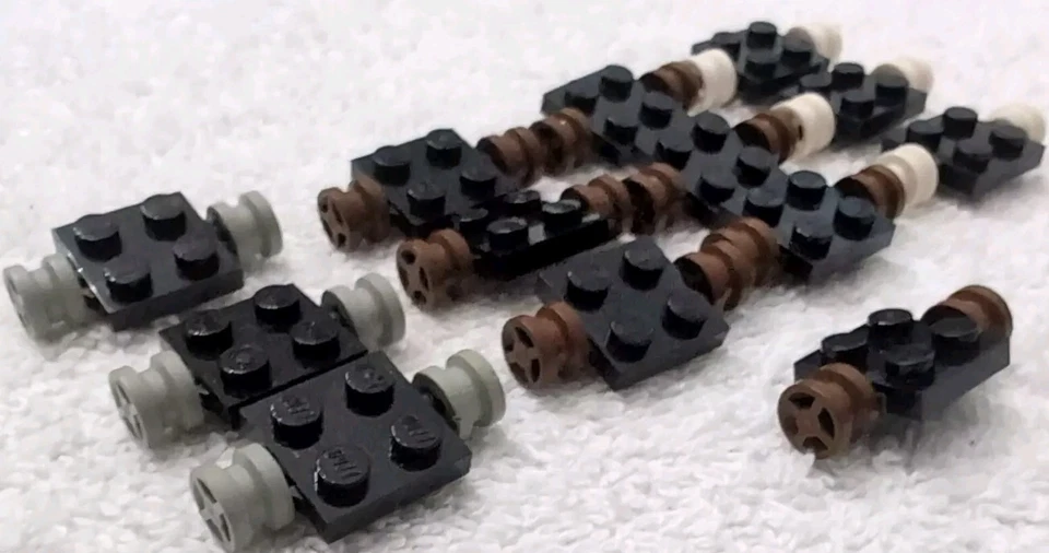 LEGO Pirate Ship Cannon Wheels Lot of 13 80s 90s 4624  Barracuda Clipper Mint - Image 1 of 4