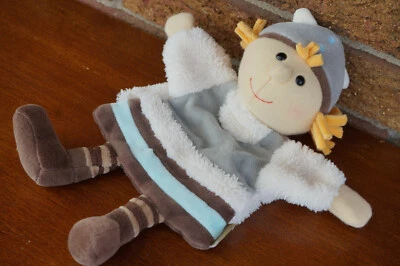 SECURITY Blanket GERMANY Sterntaler GmbH Viking Cream Brown Lovey Plush Toy Doll - Image 1 of 4