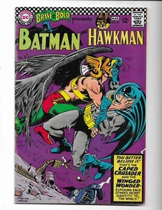 BRAVE AND THE BOLD 70 - F- 5.5 - BATMAN - HAWKMAN - HAWKGIRL (1967) - Picture 1 of 2