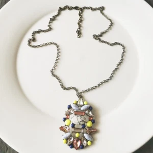 New 29" Sugarfix Resin Pendant Necklace Gift Vintage Women Party Holiday Jewelry - Picture 1 of 3
