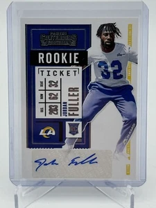 JORDAN FULLER - RC - 2020 Panini Contenders Rookie Ticket AUTOGRAPH Auto #264 - Picture 1 of 6