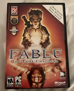 Fable: The Lost Chapters PC CD-ROM 4 dischi e libretto e codice prodotto - Foto 1 di 3