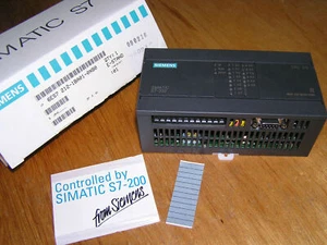 NEW old stock  - Siemens 6ES7212-1BA01-0XB0 E:01 Simatic S7-200 CPU212 8DI/6DQ - Picture 1 of 8