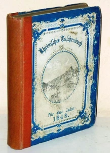 Libro tascabile renano 1846. Con incisioni in acciaio - Foto 1 di 5