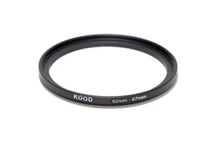 62mm-67mm 62-67 Stepping Ring Filter Ring Adapter Step up - Picture 1 of 1