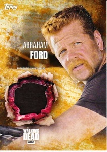 The Walking Dead Season 5 Costume Relic Card Abraham Ford /99 - Picture 1 of 2