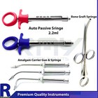 Dental Auto Passive & Bone Graft Syringes Restorative Guns Preparation Lab New