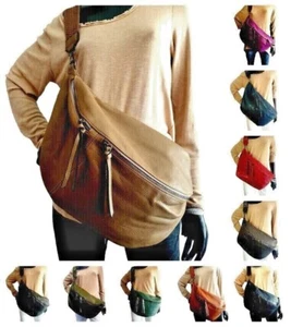 Paolo Bags XXL Bauchtasche Umhängetasche Bag Gürteltasche  Crossbody neue Farben - Bild 1 von 22