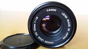 Canon Lens FD 50mm 1:1.8 Objektiv