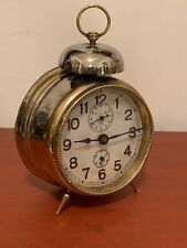 Antique German alarm clock Junghans, Vintage alarm clock, Working Antique German