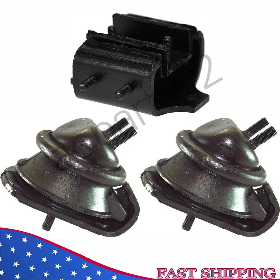 Montaje de motor y transmisión 3 piezas. Nissan Frontier Xterra 2000-2004 3,3 L 2x2. Foto 1 de 3