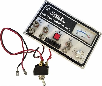 Tower Hobbies Radio Controlled R/C Airplane Deluxe Power Panel - Image 1 of 2