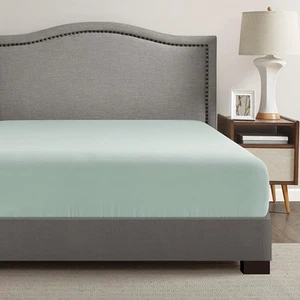 Coolmax Moisture Wicking Fitted Sheet ONLY Super Soft, Fade Resistant, All El... - Picture 1 of 8
