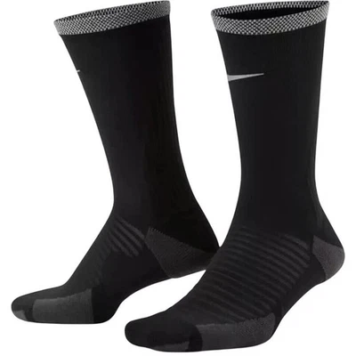 Calcetines Nike Spark Running Acolchados DRI-FIT Crew Negros Talla: M8-9.5 / W9.5-11 Foto 1 de 3