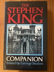 1990 1st Edition/Printing UK "THE STEPHEN KING COMPANION" edited by George Beahm - Picture 1 of 3