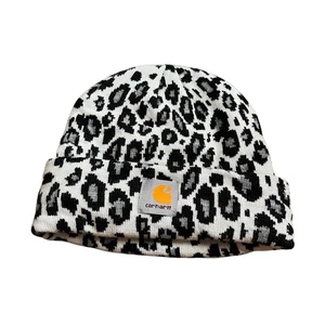 Carhartt White Snow Leopard Beanie - Picture 1 of 1