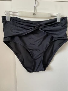 Black Bikini Bottoms Size 16 - Picture 1 of 5
