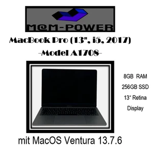 Apple MacBook Pro 13" Retina Display -Intel Core i5, 8 GB RAM, 256 GB, Ventura- - Afbeelding 1 van 13