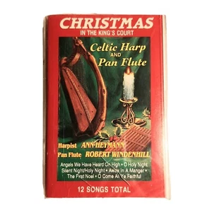 Christmas in the Kings Court Audio Cassette Celtic Harp And Pan Flute 1991 New - Imagen 1 de 3