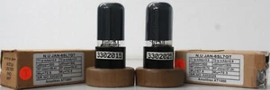 6SL7GT ECC35 JAN-CNU National Union 1945 Amplitrex Tested #3302015 3302025 - Picture 1 of 10