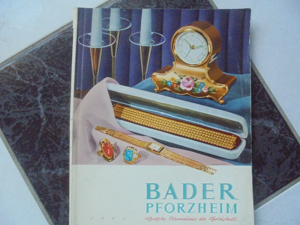 Bader Versandhaus Katalog 1961 - Schmuck, Leder, Fotogeräte, Porzellan,Uhren usw - Bild 1 von 1