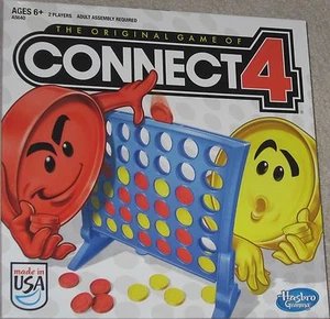 Classic CONNECT 4 Board Game NEW Factory Sealed Free Priority Shipping ! - Picture 1 of 2