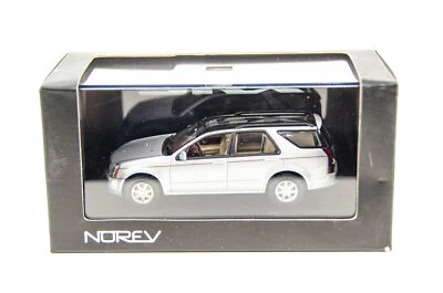 Norev 1/43 Cadillac SRX Silver Dealer Promo Diecast Model Car - Image 1 of 4