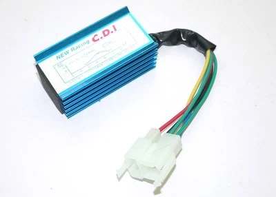 Rendimiento 6 pines GY6 CDI caja scooter ATV Gokart QMB139 152QMI 157QMJ 50 125 150 Foto 1 de 2