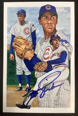 Fergie Jenkins Signed Postcard Legends Magazine Cubs HOF Autograph GTP TPG - Image 1 of 2