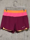 Marmot Multicolored Lined Pulse Running Athletic Shorts Size Medium