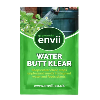 Envii Water Butt Klear - Water Butt Treatment Cleaner Removes Unwanted Smells