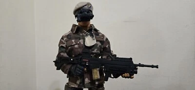Gi Joe 12 1:6 Custom Figure Navy Seal Officer With Night Vision And G36 Rifle - Image 1 of 4