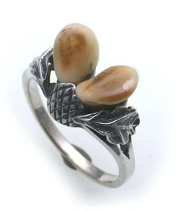 Anillo Grandel plata auténtica 925 joyas de caza joyas de granizo anillo de granizo 3 - Imagen 1 de 1