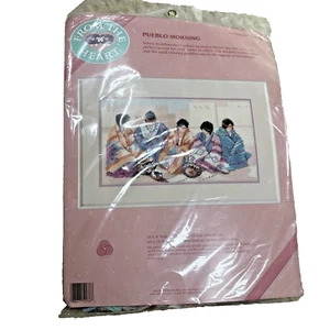 Kit artesanal Dimensions From The Heart Pueblo Morning Needlepoint #52036 NUEVO - Imagen 1 de 5