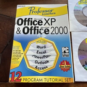 Professor Teaches Microsoft Office XP & Office 2000 6 CD Tutorial Set - Picture 1 of 12