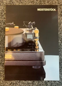 ORIGINAL VINTAGE NOS THORENS PRESTIGE FACTORY SALES BROCHURE IN GERMAN - Picture 1 of 2