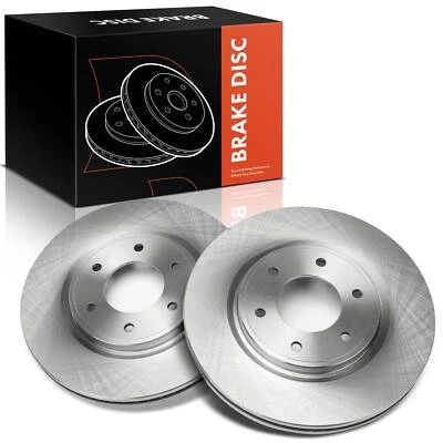 Rotores de freno de disco delanteros izquierdo y derecho para INFINITI QX56 07-10 Nissan Armada TITAN Foto 1 de 4