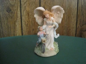 1997 ROMAN INC. SERAPHIM CLASSICS ANGELS TO WATCH OVER ME BOY AGE 4 #78095 -- NEU - Bild 1 von 12