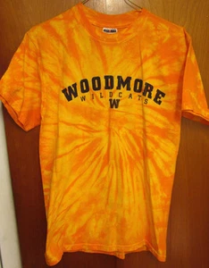 WOODMORE WILDCATS Tie-Dye Tee Elmore Logo SANDUSKY med T-Shirt OHIO High School - Bild 1 von 1