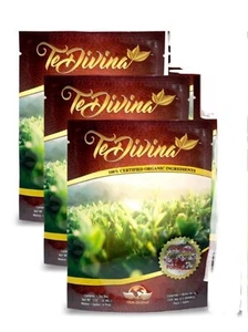VIDA DIVINA Te Divina AUTÉNTICO 100% ORIGINAL DETOX AND CLEANSE ORGANIC 3 WEEKS - Picture 1 of 5