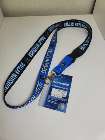 Dallas Mavericks NBA Key Chain Lanyard with Clip Cover