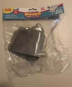 NEW ORB Sweet Shop Series 1 Jumbo Size SOFT'N SLO SQUISHIES Silver Slice Of Cake - Picture 1 of 3