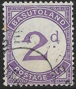 Basutoland 1933 set sg D1-2 vfu Postage Dues - Picture 1 of 2